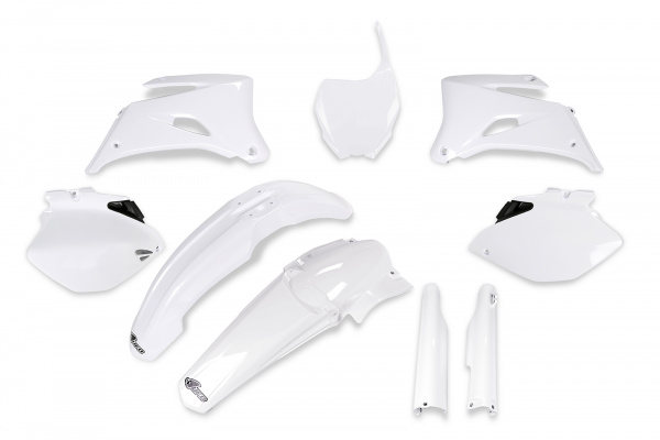 Full Plastic Kit white for Yamaha YZ 250 F (2006-07) - YZ 450 F (2006-07)